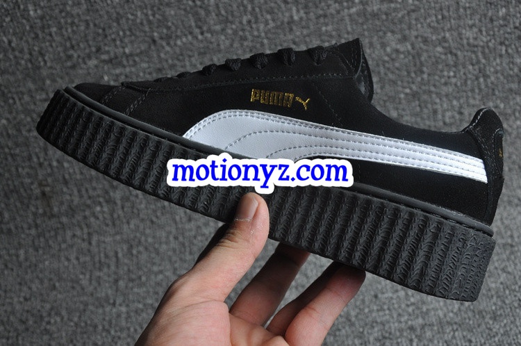 Puma Fenty Rihanna Creeper Low Black White